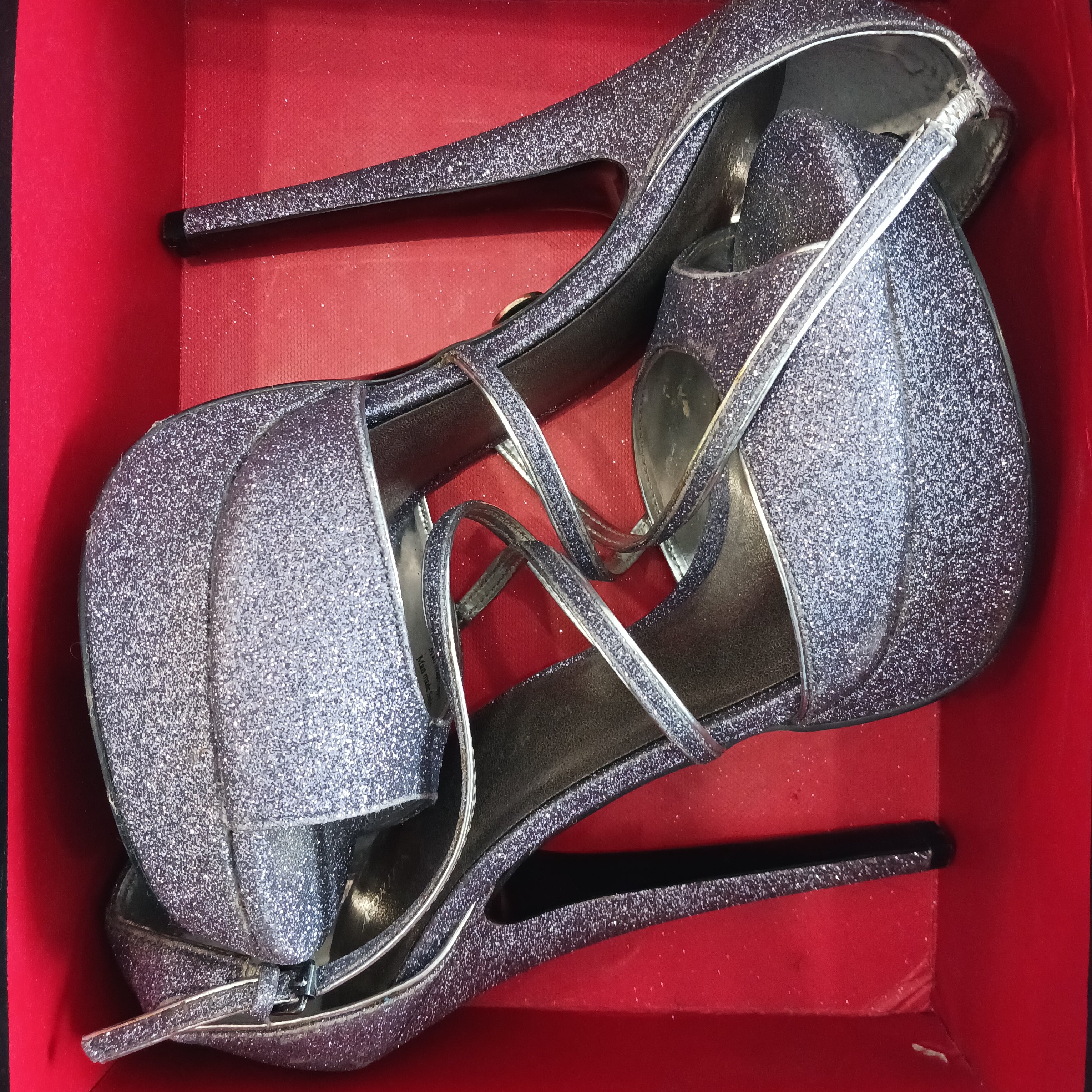 Charlotte russe clearance glitter heels