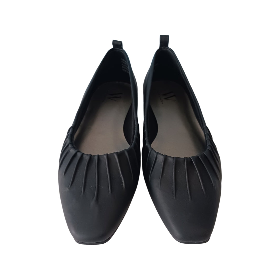 Worthington Black Ballet Flats, Size 8