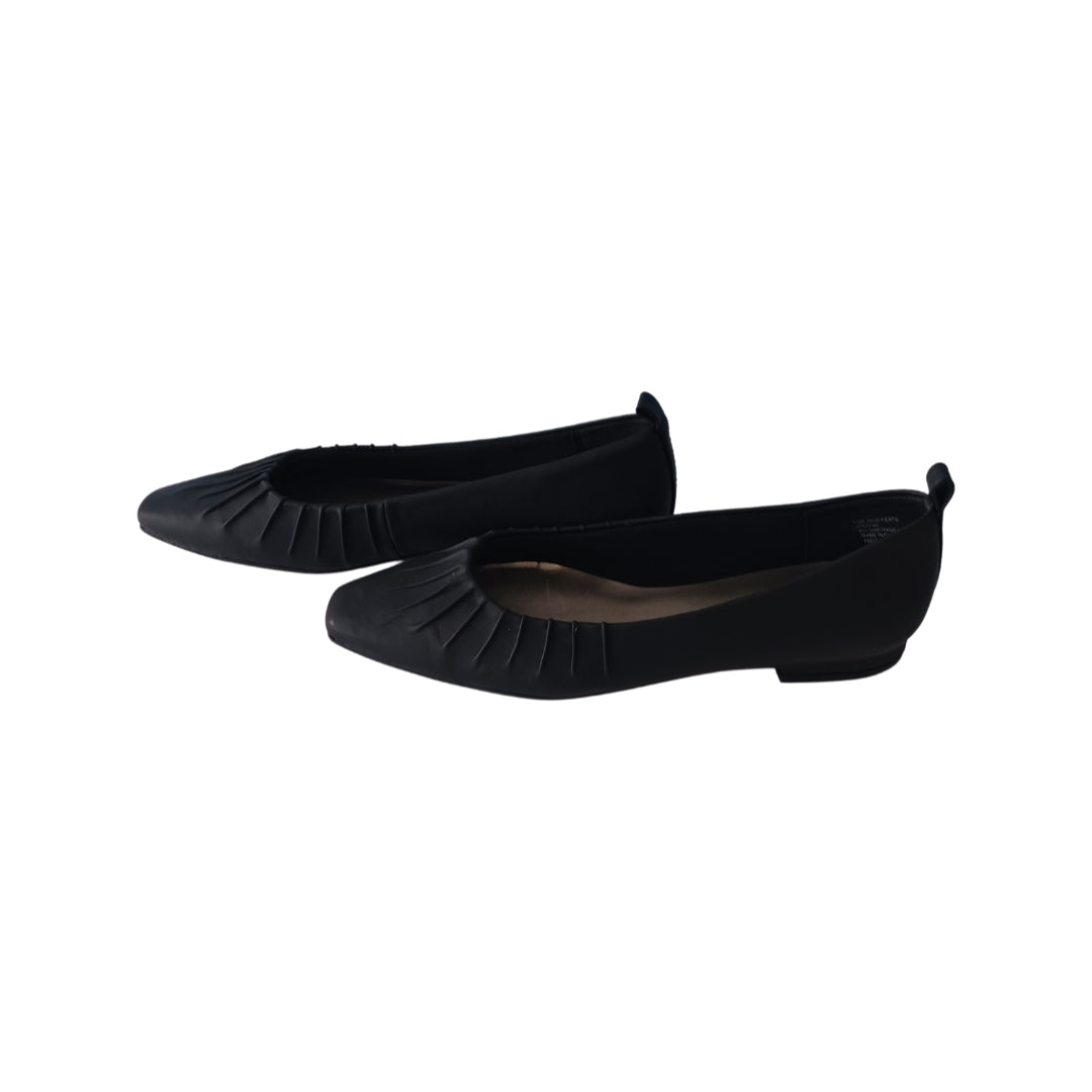 Worthington Black Ballet Flats, Size 8