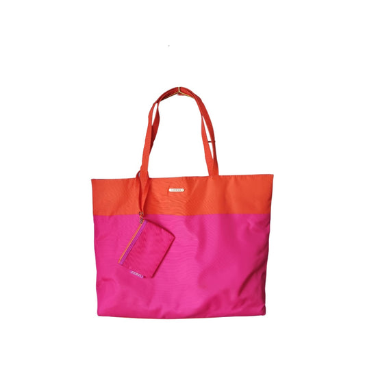 Clinique Pink and Orange Tote