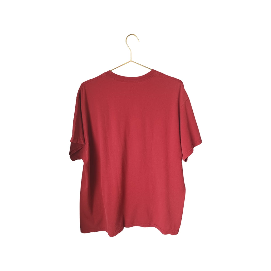 Fruit Of The Loom T-Shirt, Red, Size XL