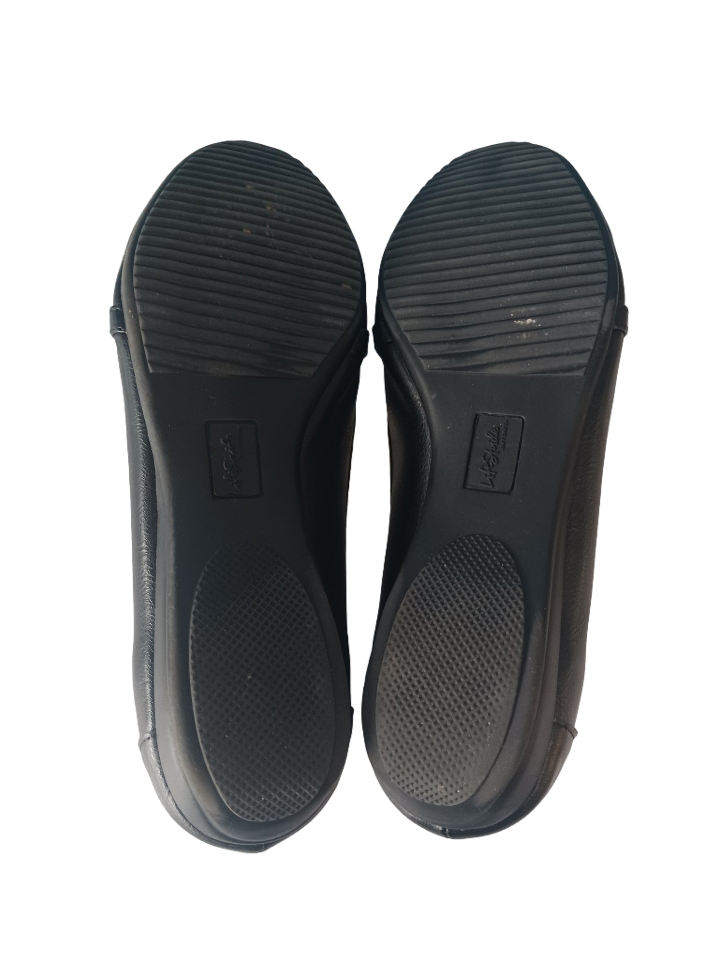 Life Stride Black Horsebit Loafers, Size 10