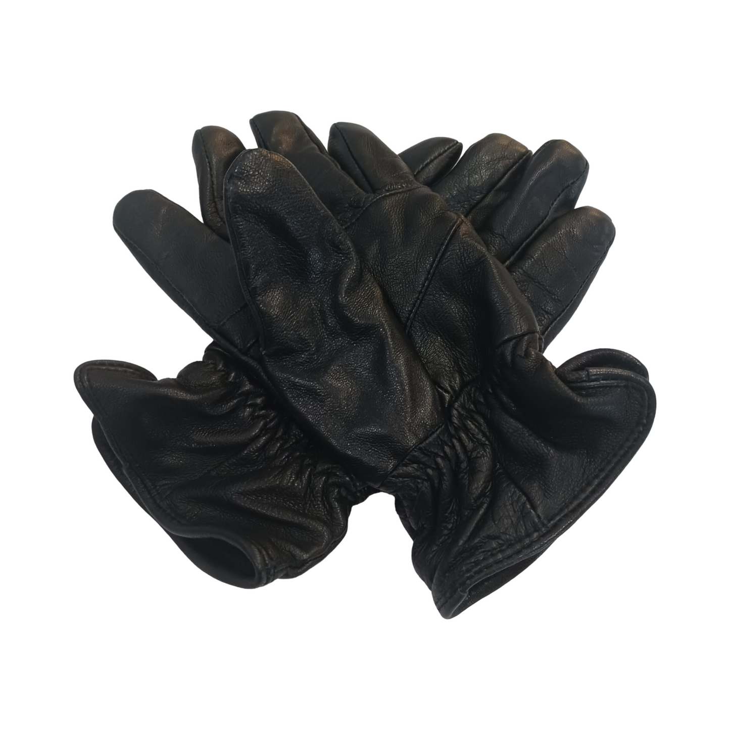 Ladies Soft Black Leather Gloves