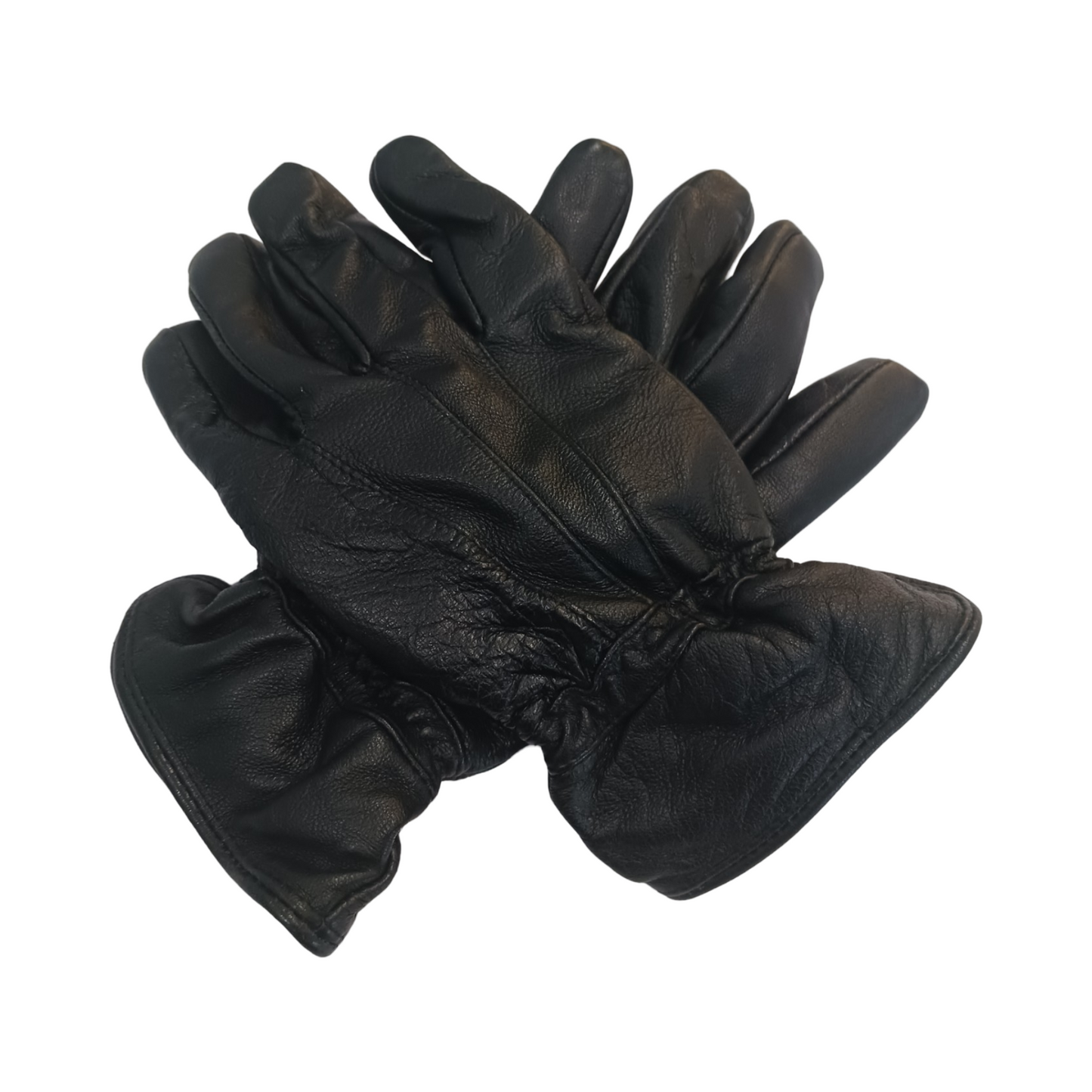 Ladies Soft Black Leather Gloves