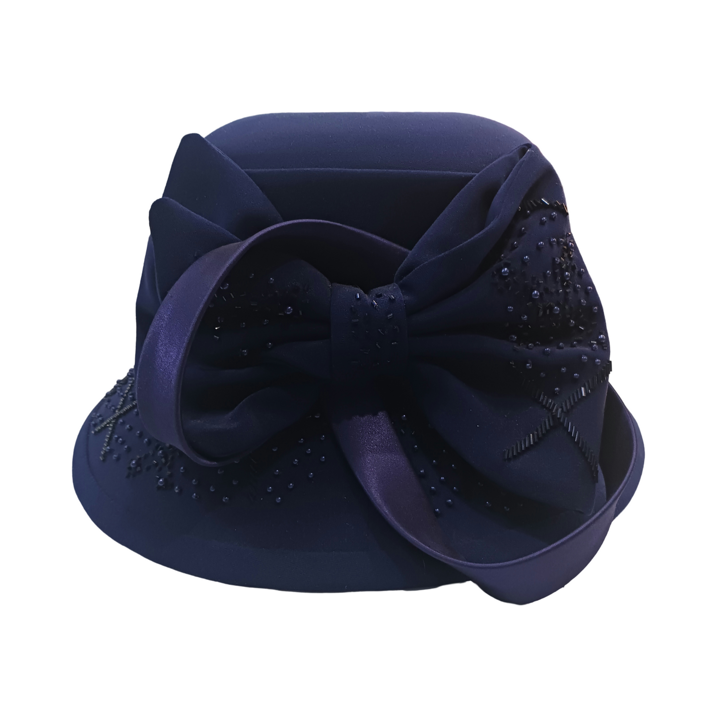 Ben Marc International Beaded Purple Hat