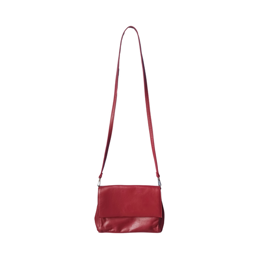 Worthington Red Leather Bag