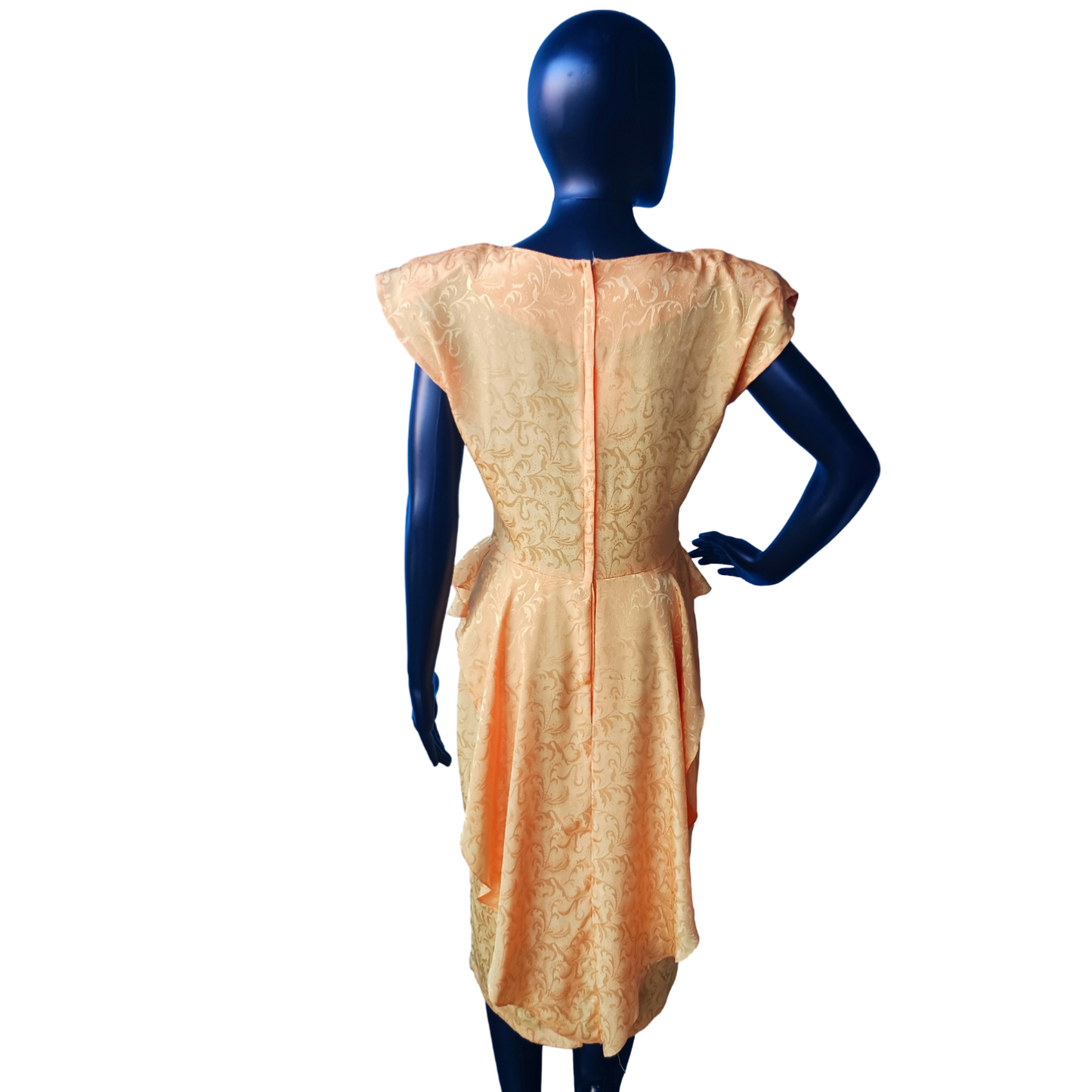Zum Zum Marigold Yellow Dress, Vintage 1980s