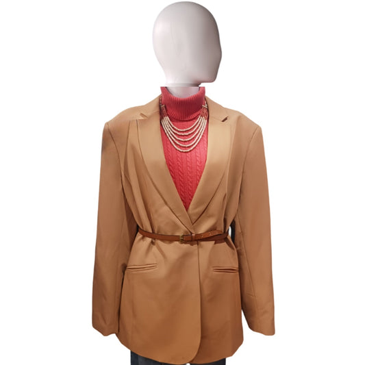 Worthington Women's Tan  Blazer, Size XL