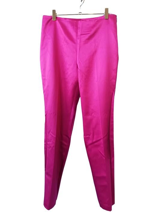 Doncaster Pink Silk Blend Pants, Size 6