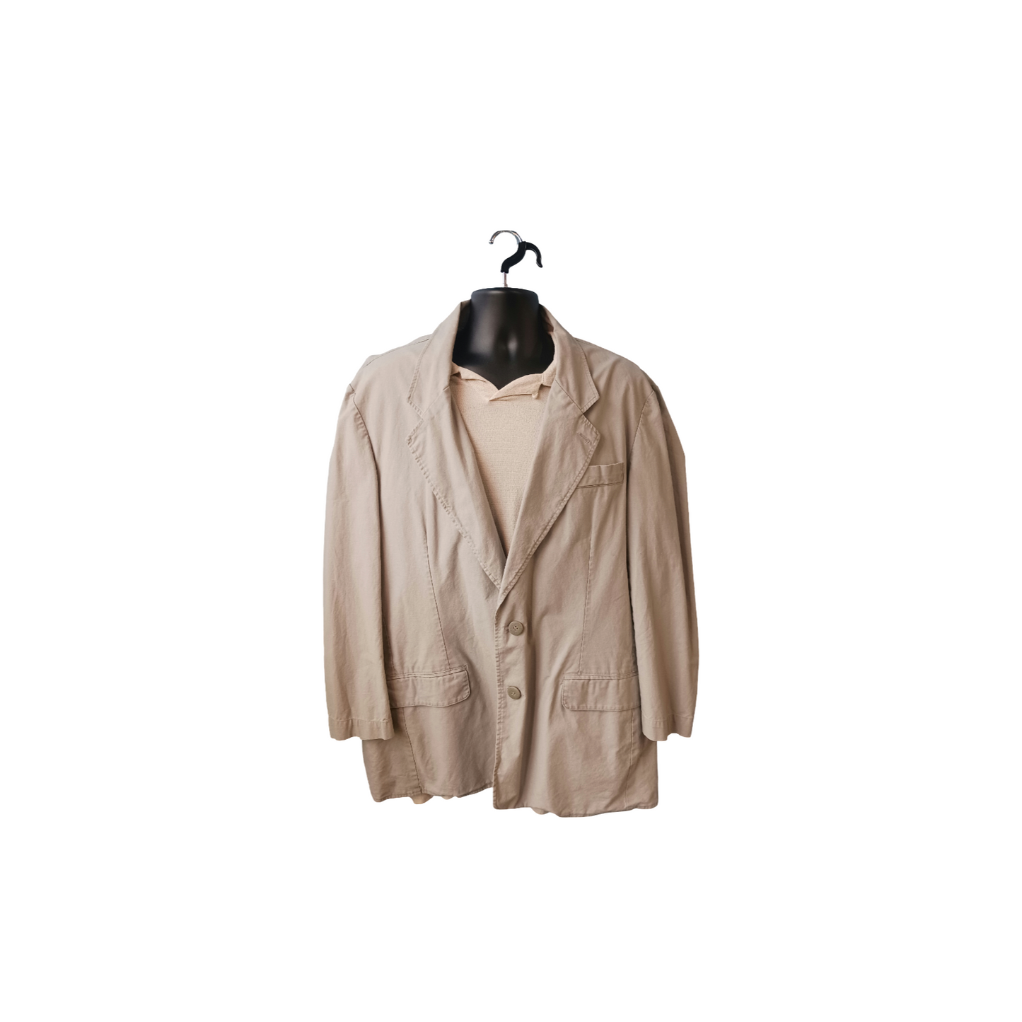 KS Mens Beige Jacket, Size XL BIG