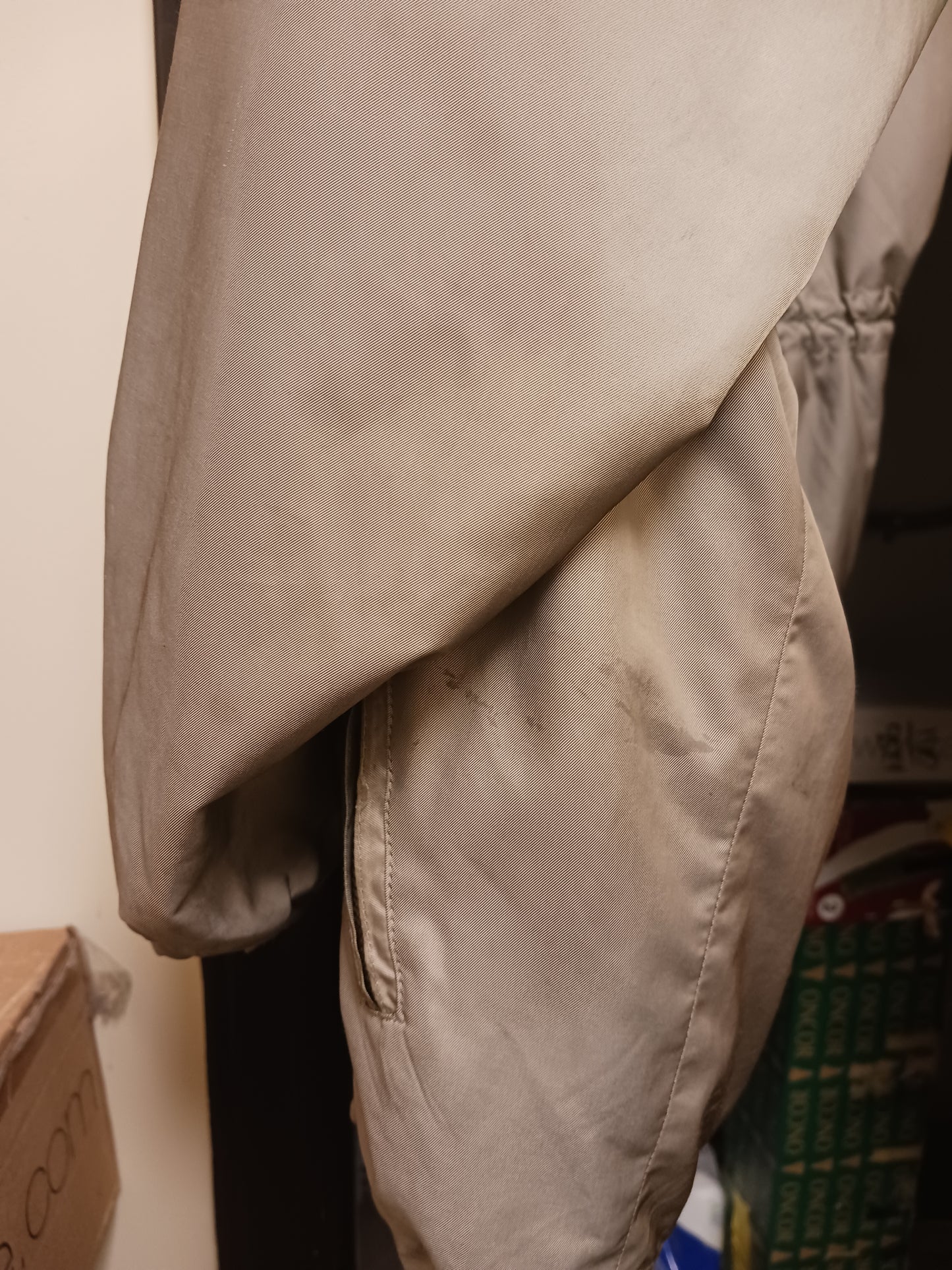 Burberry Jacket With Detachable Fur Trimmed Hood, Size Medium
