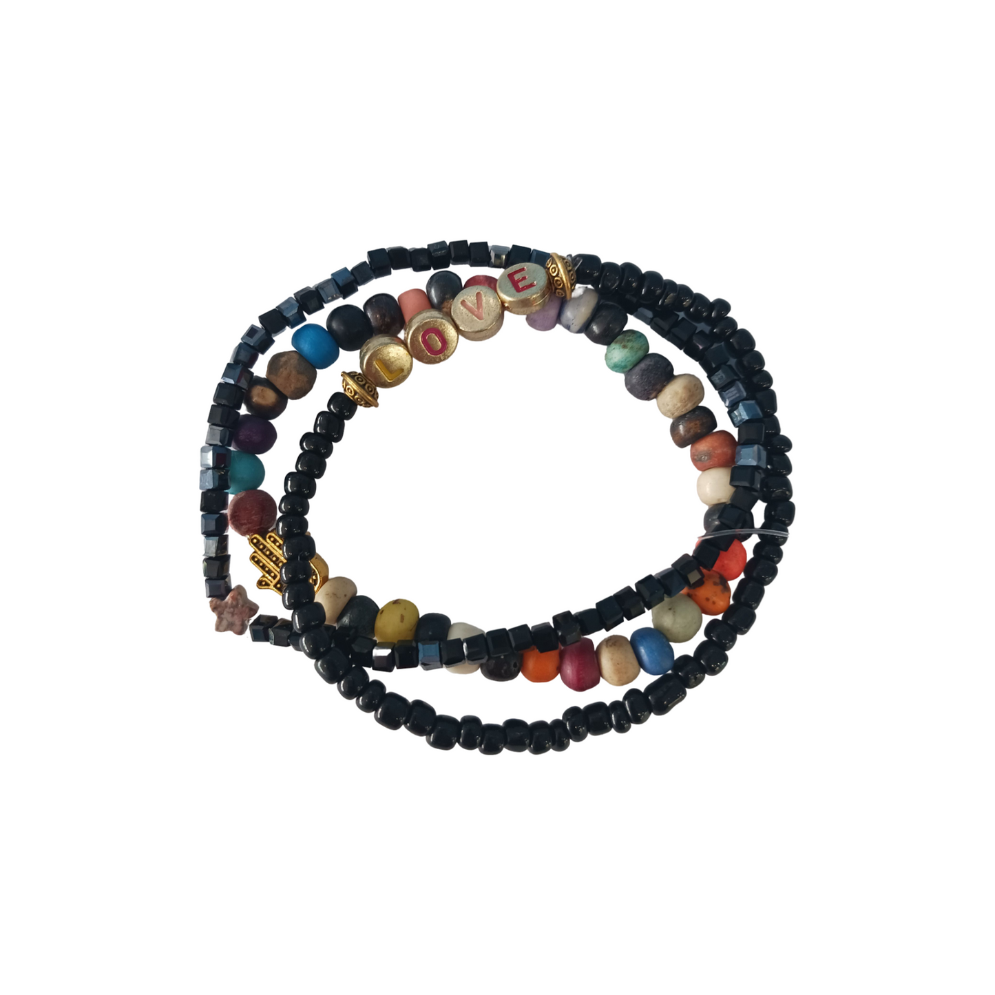 Creations by Giuliana Beaded Bracelets, Handmade, Sets of 3 or 4