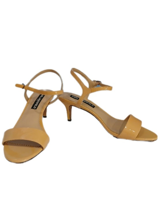 Karl Lagerfeld Nude Beige Heels, Size 8.5