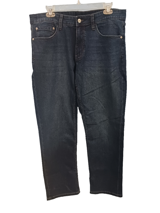 Izod Mens Comfort Stretch Jeans, Size 34×30